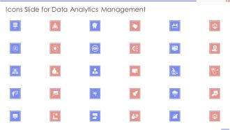 Icons Slide For Data Analytics Management Information PDF