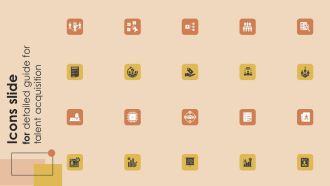 Icons Slide For Detailed Guide For Talent Acquisition Template PDF