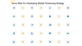 Icons Slide For Developing Market Positioning Strategy Download PDF