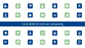 Icons Slide For End User Computing Microsoft PDF