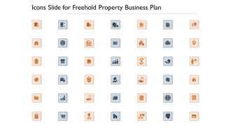 Icons Slide For Freehold Property Business Plan Ppt Show Guidelines PDF