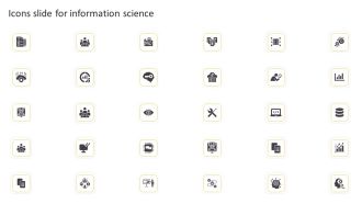 Icons Slide For Information Science Ppt PowerPoint Presentation Infographics Show PDF