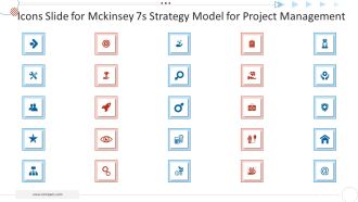 Icons Slide For Mckinsey 7S Strategy Model For Project Management Rules PDF
