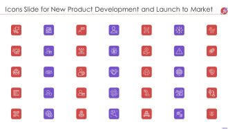 Icons Slide For New Product Development And Launch To Market Formats PDF