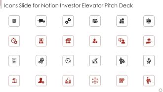Icons Slide For Notion Investor Elevator Pitch Deck Guidelines PDF