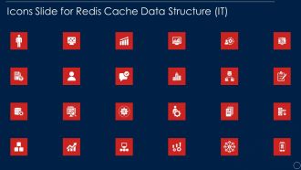 Icons Slide For Redis Cache Data Structure IT Topics PDF