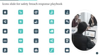 Icons Slide For Safety Breach Response Playbook Ppt PowerPoint Presentation File Smartart PDF