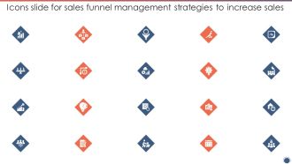 Icons Slide For Sales Funnel Management Strategies To Increase Sales Structure PDF
