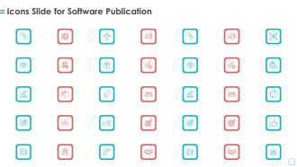 Icons Slide For Software Publication Ppt Infographics Good PDF