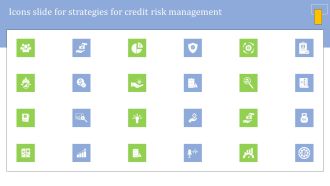 Icons Slide For Strategies For Credit Risk Management Ppt PowerPoint Presentation File Background Image PDF