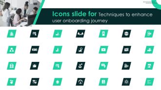 Icons Slide For Techniques To Enhance User Onboarding Journey Template PDF
