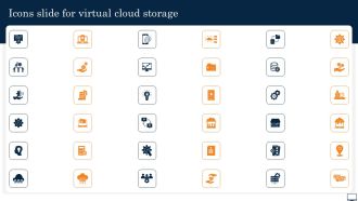 Icons Slide For Virtual Cloud Storage Ppt PowerPoint Presentation Diagram Graph Charts PDF