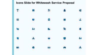 Icons Slide For Whitewash Service Proposal Ppt Model Inspiration PDF