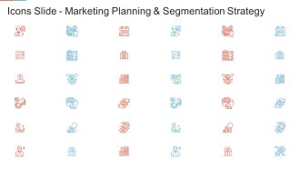 Icons Slide Marketing Planning And Segmentation Strategy Sample PDF