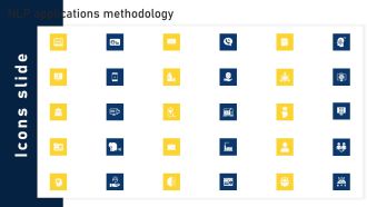 Icons Slide NLP Applications Methodology Ppt Professional Graphics Download PDF
