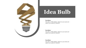 Idea Bulb Ppt PowerPoint Presentation Ideas Pictures