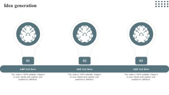 Idea Generation Techniques For Enhancing Buyer Acquisition Approach Infographics PDF