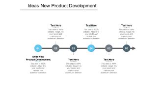 Ideas New Product Development Ppt PowerPoint Presentation Summary Example Cpb