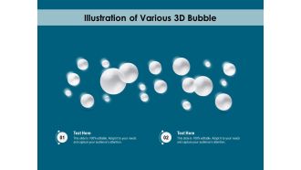 Illustration Of Various 3D Bubble Ppt PowerPoint Presentation Gallery Professional PDF