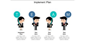 Implement Plan Ppt PowerPoint Presentation Inspiration Files Cpb