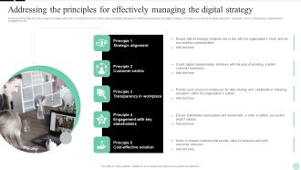 Implementing Digital Transformation Addressing The Principles For Effectively Managing Elements PDF