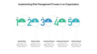 Implementing Risk Management Process In An Organization Ppt PowerPoint Presentation File Summary PDF