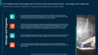 Implementing Visual Narrative Through DAM Software How Digital Asset Management Infographics PDF