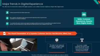 Implementing Visual Narrative Through DAM Software Major Trends In Digital Experience Icons PDF