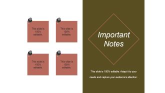 Important Notes Ppt PowerPoint Presentation Summary