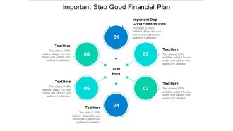 Important Step Good Financial Plan Ppt PowerPoint Presentation Infographic Template Example Cpb
