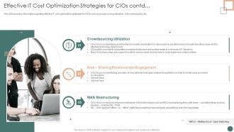 Improved Digital Expenditure Effective IT Cost Optimization Strategies For Cios Contd Pictures PDF
