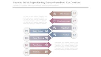 Improved Search Engine Ranking Example Powerpoint Slide Download