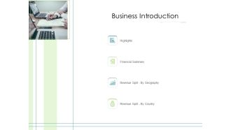 In Depth Business Assessment Business Introduction Ppt PowerPoint Presentation Infographics Demonstration PDF