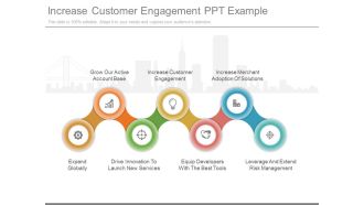 Increase Customer Engagement Ppt Example
