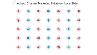 Indirect Channel Marketing Initiatives Icons Slide Structure PDF