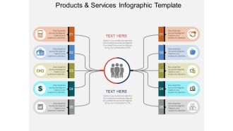 Infographic Free PowerPoint Slide