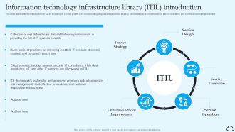 Information Technology Infrastructure Library ITIL Introduction IT Service Management Framework Structure PDF