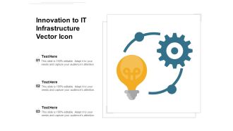 Innovation To IT Infrastructure Vector Icon Ppt PowerPoint Presentation File Diagrams PDF