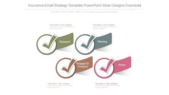 Insurance Email Strategy Template Powerpoint Slide Designs Download