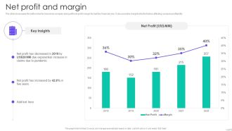 Insurance Services Firm Profile Net Profit And Margin Brochure PDF