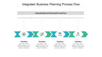 Integrated Business Planning Process Flow Ppt PowerPoint Presentation Ideas Graphics Pictures Cpb