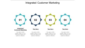 Integrated Customer Marketing Ppt PowerPoint Presentation Slides Samples Cpb