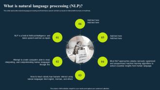 Integrating Nlp To Enhance Processes What Is Natural Language Processing Nlp Sample PDF