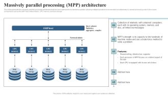 Integrating Parallel Processor System Massively Parallel Processing Mpp Architecture Template PDF