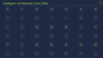 Intelligent Architecture Icons Slide Ppt Pictures Structure PDF
