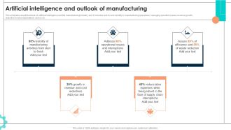 Intelligent Manufacturing Artificial Intelligence And Outlook Of Manufacturing Introduction PDF
