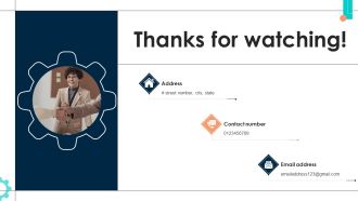 Intelligent Manufacturing Thanks For Watching Ppt PowerPoint Presentation File Model PDF