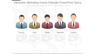 Interactive Marketing Events Example Powerpoint Topics