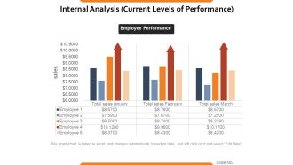 Internal Analysis Current Levels Of Performance Ppt PowerPoint Presentation Ideas Vector