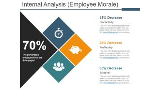 Internal Analysis Employee Morale Ppt PowerPoint Presentation Gallery Example